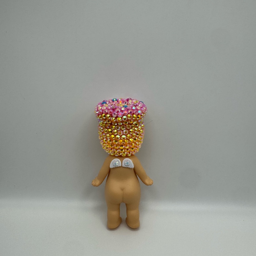 Custom Bedazzled Sonny Angel Donut Statue - Picture 3 of 6